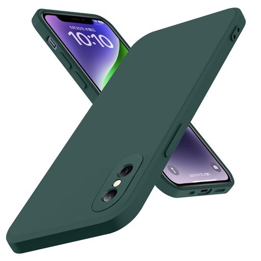 iPhoneXSMax用ケース耐衝撃TPU液状シリコンゴム用カバー柔軟性薄型衝撃吸収指紋防止ワイヤレス充電対応ストラップホール付きアイフォンXSMax用カバー全面保護柔軟性擦り傷防止人気