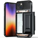 iPhone15ケースカード収納3-4枚耐衝撃最強米軍MIL規格取得アイフォン15ケースICカード収納スタンド機能レンズ保護擦り傷防止滑り止め指紋防止カバー