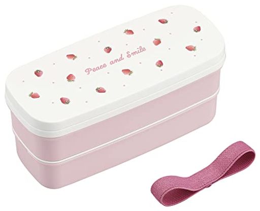 OSKランチボックス二段PeaceandSmilePW-28K