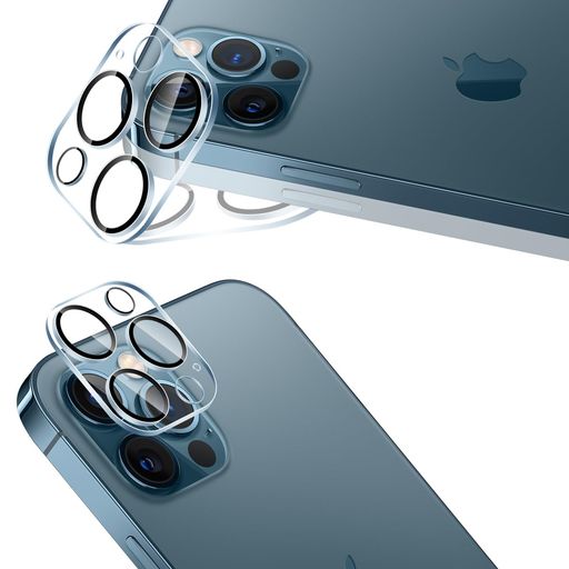 用IPHONE12PRO6.1インチカメラレンズ保護カバー2枚【2枚セット日本旭硝子製】用アイフォン12プロカメラフィルム用いPHONE12PRO強化ガラスレンズ保護フィルムケース硬度9H全面保護耐衝撃