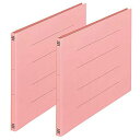 プラスPPフラットファイルA3横2穴ピンクNo.102P98-8782冊セット