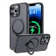 KISECASEiPhone13pro用ケースMagsafe対応ワイヤレス充電磁気リングマグネット搭載定点360度回転スタン..