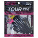 TOUR TEE ゴルフ ティー ツアーティー TOURTEE COMBO BLACK リミテッドエディション 5本入り