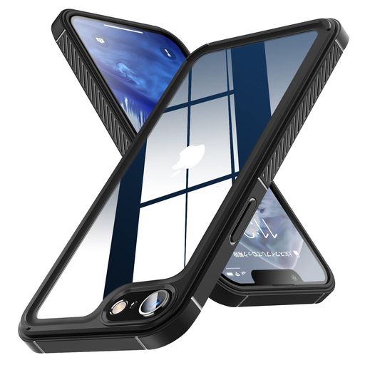 iPhoneSE3��������3����2022iPhoneSE2��������2����iPhone7�ѥ�����iPhone8�ѥ������Ѿ׷⥯�ꥢ�Ʒ�MIL���ʼ����ϡ��ɤ�PC����+�����TPU�Х�ѡ�������ݸ�Qi���ť磻��쥹����