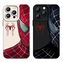 スパイダーマンIPHONE14PRO用ケース耐衝撃指紋防止耐久性アイフォンスパイダーマンIPHONE14PROケース衝撃吸収カメラレンズ保護付き傷つけ防止スパイダーマンIPHONE14PROケーススマホケース