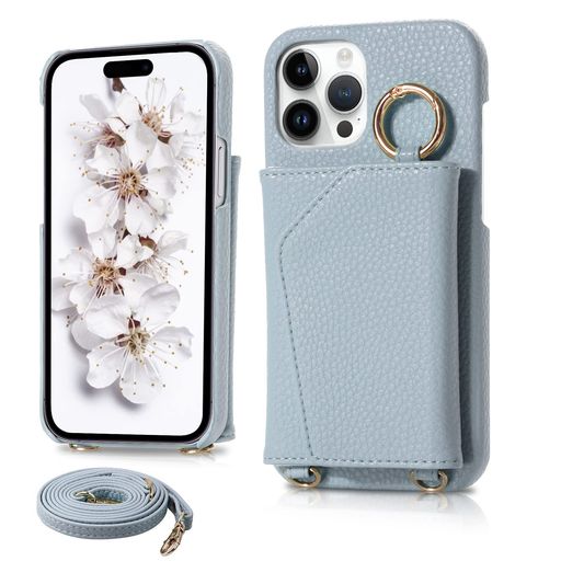 Rakuten - iphone14proケース手帳型女性おしゃれiphone14proスマートケース軽量薄型シンプルアイフォン14プロ携帯ケース韓国肩掛け斜めがけストラップiPhone14proカバー背面カードポケット付き