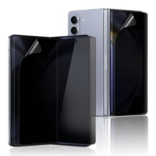 【1枚セット】GALAXY Z FOLD6 用 覗き見防止フィルム 指紋認証対応 【柔らかいTPU素材 自動修復】ギャラクシー Z FOLD6 SC-55E 対応 3D曲面保護ガラスフィルム【インストールツール付き】貼り付け簡単 浮き防止 高透過率