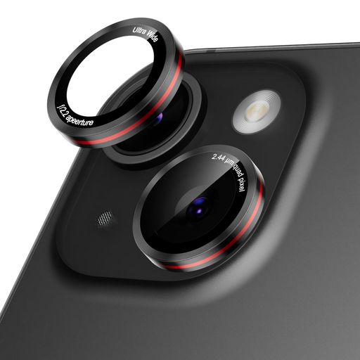 PODICKレンズカバーIPHONE14/14PLUS/15/15PLUS用カメラカバーかっこいい高透過率9H強化ガラスアルミ合金耐衝撃いPHONE14/14PLUS/15/15PLUSカメラ保護薄型キズ防止露出オーバー防止