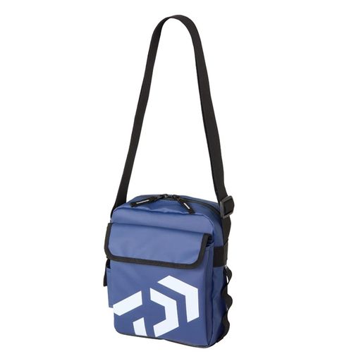 ダイワ ショルダーポーチ(D) (フィッシングバッグ) ■本体外寸(縦x横x高)(cm):約7x19x24 ■素材:POLYESTER、PVCはるかに小さいダイワ フィッシングバッグはるかに大きい