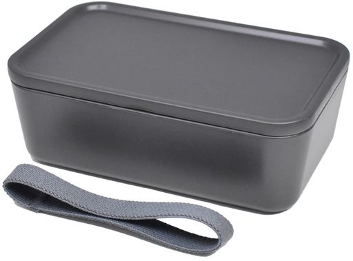 逸品社(Ippinsha) 弁当箱 600ml クールグレー 310 (サンイチマル) 1段ランチBOX