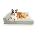 Peto-Raifuベッドクッション犬ベッドペットベッドペットソファーベッド夏ひんやり冷感冷感ベッド洗えるふわふわ犬寝床防水滑り止め老犬介護床ずれ防止通年使用秋...