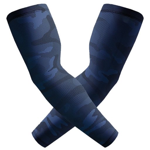 [CUBATTY]アームカバーメンズ迷彩カモフラージュ冷感着圧アームカバー腕カバーuvカットUPF50+滑り止め付き吸汗速乾サバゲー野球ゴルフランニング登山バイク釣りスポーツ作業用アームスリ…