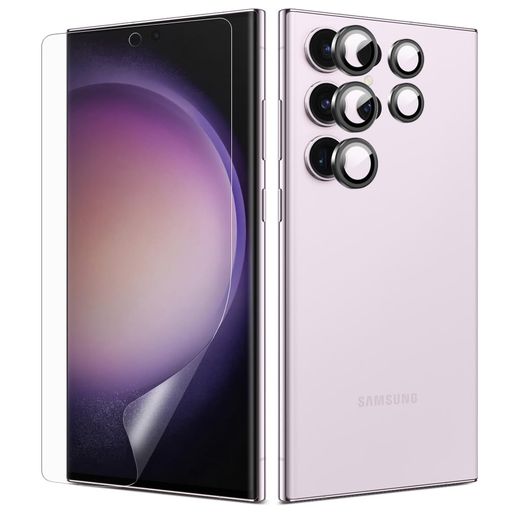 【ブルーライトカット · 3+1 セット】 DIACUBE SAMSUNG GALAXY S24 ULTRA アンチグレア マット 指紋防止フィルム 3枚 +レンズフィルム 1枚 【ブルーライトカット · 3+1 セット】 DIACUBE SAMSUNG GALAXY S24 ULTRA アンチグレア マット 指紋防止フィルム 3枚 +レンズフィルム 1枚