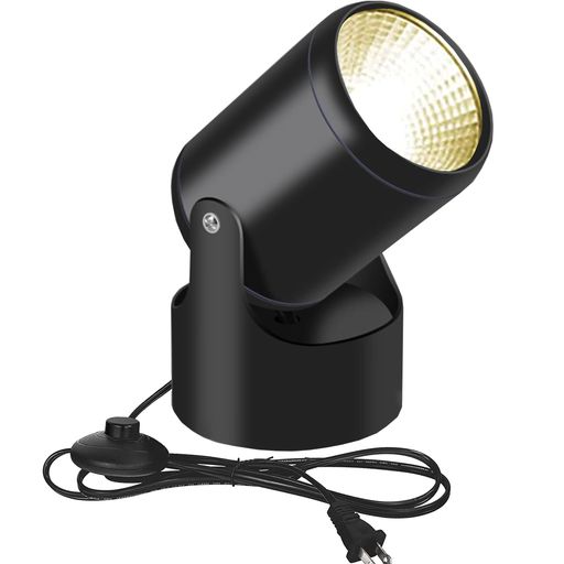 【仕様】ledスポットライト コンセント式,本体サイズ:本体長さ11cmx直径8cmx台座9cm,本体の色:ブラック。LED仕様: 発光色:電球色(3000K),ワット:12W,照射角度:約60度,全光束:1200lm、電圧:AC100V、コード長さ1.8m,フットスイッチ付き。 【180度回転可能】LEDライトヘッドは180度回転できます。もっと美しくより多くの要求を満たすため、180度調整可能なアルミニウム合金を使用しており、回転数の多さによる破損の心配がありません。 【便利なフットスイッチ】足で踏むことによって電源のON/OFFができるフッドスイッチ仕様です。わざわざコンセントを抜き差ししたり、しゃがんだりせずに、ライトをつけたり消したりできる便利な足元スイッチです。 【幅広い用途】子供の寝室、リビングルーム、パーティー、バーライト、生活の背景照明に适して、他の特別な場所にも適しています、明るい雰囲気を作ります。 【1年間保証付】 弊社は出荷前に全ての製品を検査し、全ての製品に瑕疵がないことを確認しております。輸送中に万が一破損がございましたら弊社にご連絡下さい。