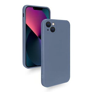 ZeunoeniPhone13miniケース耐衝撃シリコンカバー軽量薄型柔軟アイフォン13miniスマホケースマット質感指紋防止擦り傷防止落下防止滑り止めストラップホール付き(グレー)