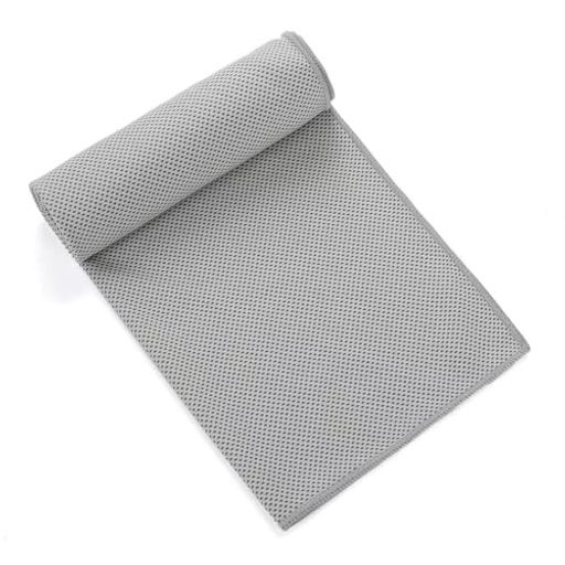 クールタオルUVカット冷感タオル100x30cm1枚アウトドア冷感速乾(グレー) クールタオルUVカット冷感タオル100x30cm1枚アウトドア冷感速乾(グレー)