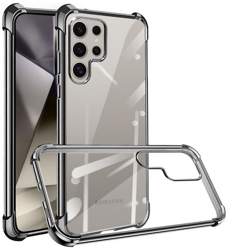 nahailunGalaxyS24Ultraケースクリア耐衝撃galaxys24ultraケースバンパーSC-52E|SCG26スマホケース透明tpu軽薄型ストラップホール付き衝撃吸収シリコンケース軽量