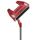MAZEL ゴルフ パター クラブ 右用 メンズ ロフト角:3.5 ライ角:72度 シャフト長さ:34インチ 番手:パター (赤 - アップグレード)