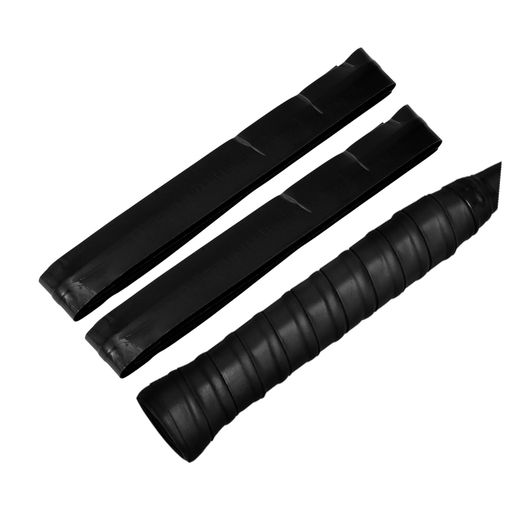 Badminton - RENEWREVITALグリップテープテニスバドミントン2本セット凸凹仕様グリップテープ衝撃吸収滑り止めラケット用ウェットタイプ黒使用便利多用途