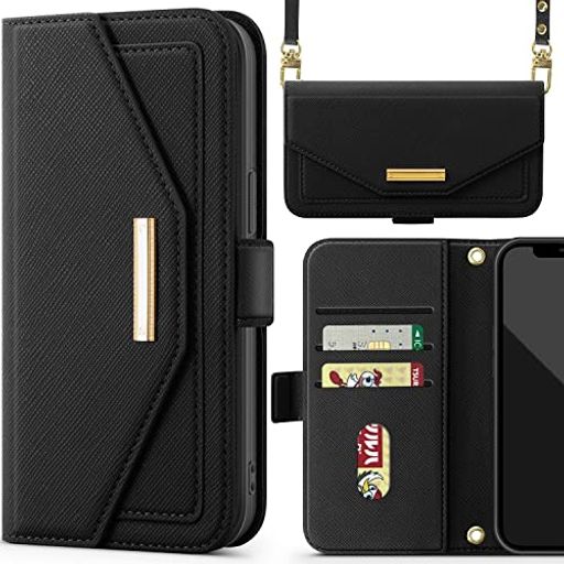 NODALAiPhoneXR用ケース手帳型ショルダースマホケースいphonexr携帯ケース肩掛け斜めがけアイフォンxrカバー財布型あいふおんxrカード収納小銭入れミラー付き女性鏡付きおしゃれPUレザー