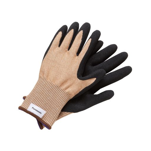 パナソニックタングステン耐切創手袋(手のひらゴムコートあり)Lサイズ耐切創性(レベルD)洗濯OKベージュWKTG3LC