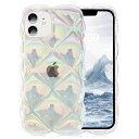 JOOBOYiPhone12iPhone12Pro兼用ケースクリア可愛いキラキラ花柄おしゃれキャラクターソフトtpuストラップ穴あり女性人気耐衝撃透明スマホケース対応iPhone12携帯電話カバー