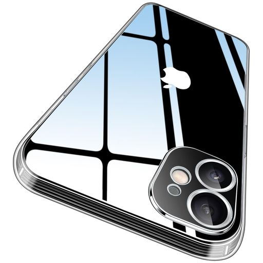 IPHONE12ケースクリア薄型耐衝撃カバーアイホン12ケース米軍MIL規格SGS認証TPU透明な背面スマホケース衝撃吸収ソフトケース滑り止め指紋防止黄変防止ストラップホール付きカメラ保護携帯…