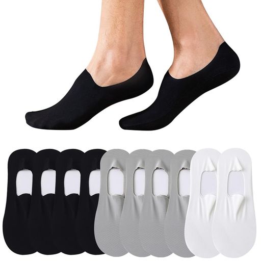 [TSGarden]靴下メンズ5足セットフットカバーくるぶしパンプスソックス脱げないシームレス冷感素材清涼蒸れない消臭通気吸汗速乾滑り止め深履き見えない春夏秋24~28cm