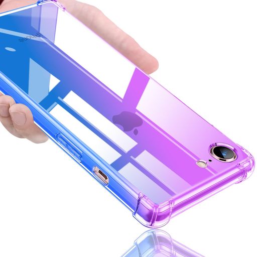 iPhoneSE3用ケース第3世代2022iPhoneSE2ケース第2世代iPhone8ケースiPhone7ケース耐衝撃TPUグラデーシ..