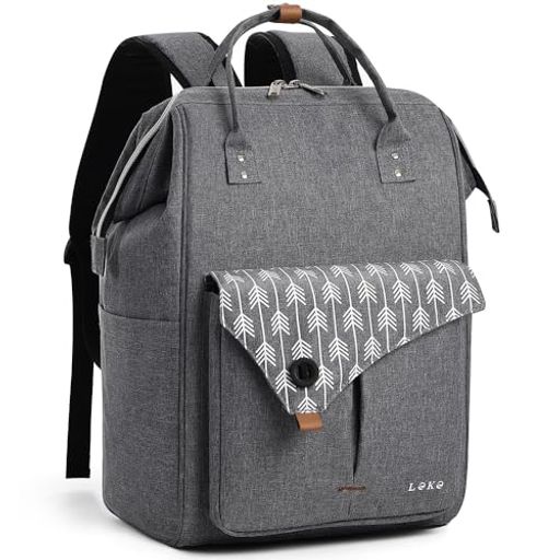 [Lekesky]リュックレディースメンズ大容量軽量15.6インチPCA4対応リュックサック口広がま口多機能ポケ..