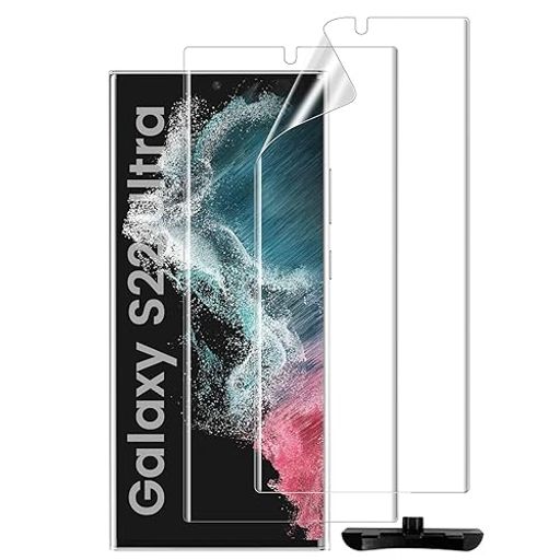 【対応機種】:SamsungGalaxyS22UltraギャラクシーS22ウルトラぎゃらくしーS22ウルトラSC-52CSCG14対応【注意:ガラスフィルムではありません!他の携帯電話機種には対応しておりません】。傷や擦り傷から最大限に保護します。 【自己修復機能】:最先端のナノ弾性回復技術を採用していますので、画面上の小さな傷や気泡は24時間以内に自然に修復されます、日常的な細かいキズの心配は無用です。【指紋・汚れ防止】:PHISIMOOのS22Ultra保護フィルム、撥油性の防汚コーティングが加工されていますので、指紋、皮脂、汚れ、ホコリを有効に防止します。 【指紋認証対応、応答性が高く、滑らかなタッチ感】:このGalaxyS22ウルトラ保護フィルムは超薄型の柔軟なTPU素材で作られており、指紋認証の高い応答性を維持できます。画面をスワイプすると、非常にスムーズで応答性が高くなります。 【最大カバー率】:精密切断技術を採用し、このS22Ultra5gフィルムは液晶画面を最大限にカバーし、携帯電話の湾曲した端にぴったりとフィットします。