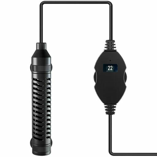 QOSEREN水槽ヒーターサーモスタット付き水中用一体型ミニヒーター温度設定可能22度~35度温度調節リアル..