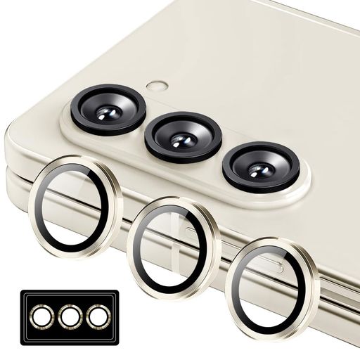 KakukiforGalaxyZFold6用カメラフィルムギャラクシーZFold6SC-55E用カメラ保護フィルム薄型強化ガラス耐衝撃独立型露出オーバー防止アルミ合金カメラカバー(ZFold6)(ゴールド) KakukiforGalaxyZFold6用カメラフィルムギャラクシーZFold6SC-55E用カメラ保護フィルム薄型強化ガラス耐衝撃独立型露出オーバー防止アルミ合金カメラカバー(ZFold6)(ゴールド)