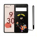 GooglePixel8ケーストムとジェリーキャラクターリングカバーピクセルケースストラップ付き耐衝撃シリコン衝撃吸収かわいいクリスマスプレゼントスマートフォン...