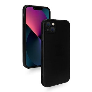 ZeunoeniPhone13miniケース耐衝撃シリコンカバー軽量薄型柔軟アイフォン13miniスマホケースマット質感指紋防止擦り傷防止落下防止滑り止めストラップホール付き(ブラック)