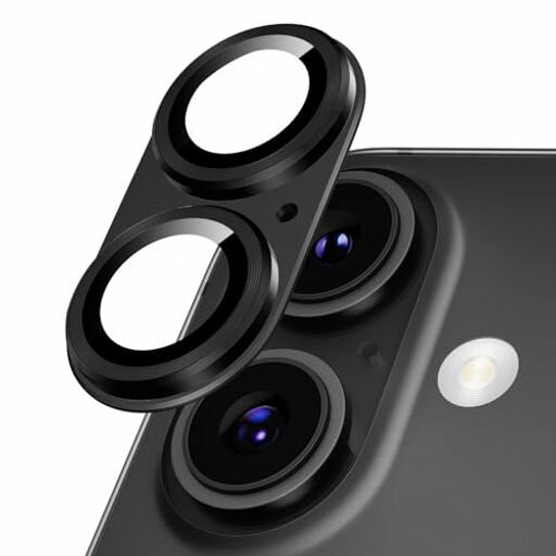 PodickカメラカバーiPhone16/16Plus用カメラフィルム全面保護9H強化ガラスアルミ合金傷防止レンズ保護耐衝撃アイフォン16/16プラス用カメラ保護高透過率黒縁取り露出オーバー防止 PodickカメラカバーiPhone16/16Plus用カメラフィルム全面保護9H強化ガラスアルミ合金傷防止レンズ保護耐衝撃アイフォン16/16プラス用カメラ保護高透過率黒縁取り露出オーバー防止