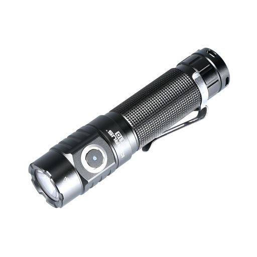 KLARUS ST10 1100ルーメン充電式コンパクト懐中電灯、IPX8防水6モード、最長ランタイム8日間