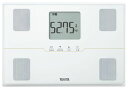 タニタ体重計体組成計50gホワイトBC-315WH【体脂肪率/内臓脂肪レベル/筋肉量/基礎代謝量/体内年齢/推定骨量/BMI/立掛け収納OK/乗るピタ】