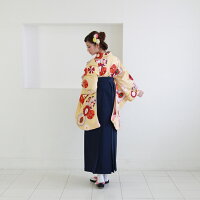 袴レンタル卒業式袴セット安い2015年新作袴ハカマはかまrental卒業式袴セット2尺袖着物&袴フルセットレンタル