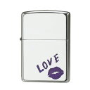 Zippo ジッポー オイルライター ポリカーボネイトミラー 口紅 パープル HAND PAINTED Rouge