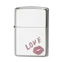 Zippo ジッポー オイルライター ポリカーボネイトミラー 口紅 ピンク HAND PAINTED Rouge