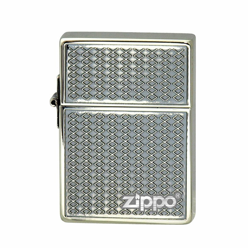 Zippo ジッポー オイルライター 1935 レプリカ グリルメッシュ（C) シルバーメッキ 両面エッチング