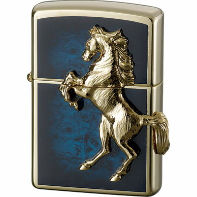 Zippo ジッポー オイルライター ゴールドプレート ウイニングウィニー アトランティックブルー 金メッ..