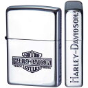 Zippo ジッポー オイルライター ハーレーダビッドソン HARLEY DAVIDSON HDP-42 シルバーイブシ 2面加工