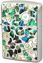 Zippo ジッポー オイルライター SAFARI SFR-LA サファリ LEOPARD ニッケル鏡面 エッチング シェル
