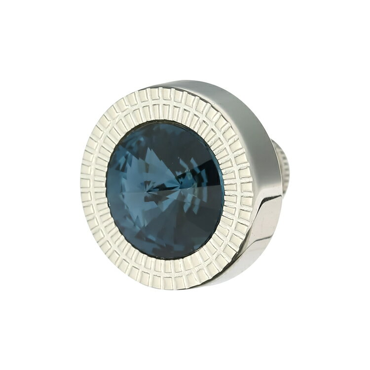 prossimo プロッシモ ピンズ ラウンドブルーガラスピンズ メンズ プレゼント ギフト 誕生日プレゼント 父の日