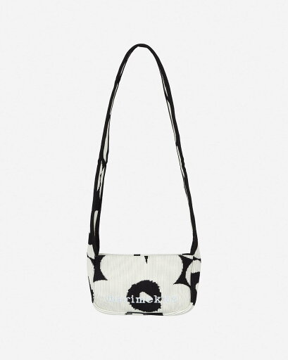 Marimekko マリメッコ ショルダーバッグ ミニ ニットバッグ Unikko ウニッコ レディース ブラック 北欧雑貨 北欧デザイン Marimekko マリメッコ ショルダーバッグ ミニ ニットバッグ Unikko ウニッコ レディース ブラック 北欧雑貨 北欧デザイン