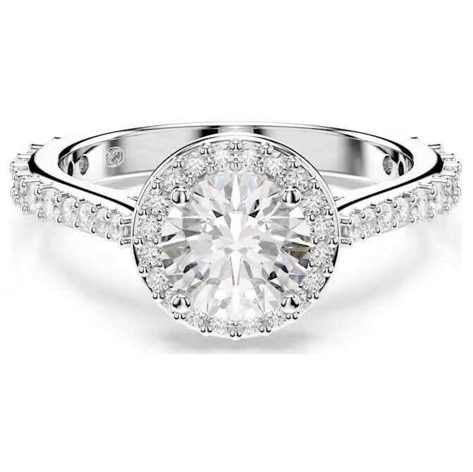 SWAROVSKI スワロフスキー リング 指輪 9号 Una Angelic ウナ クリア シルバー ジュエリー アクセサリー