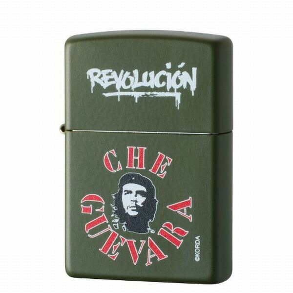 Zippo ジッポー オイルライター チェ・ゲバラ グリーンマット（カーキ）