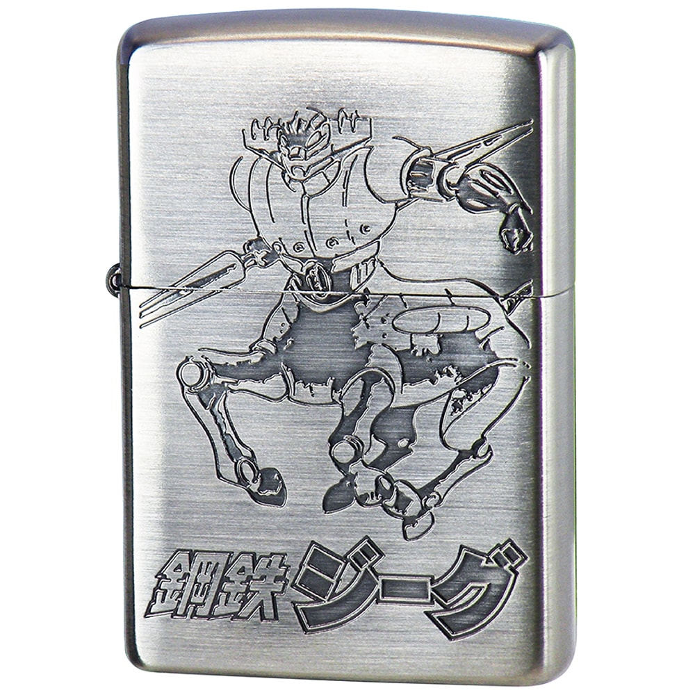 Zippo ジッポー オイルライター 永井豪 画業50周年記念 鋼鉄ジーグ （B）Ni 裏面サイン入り